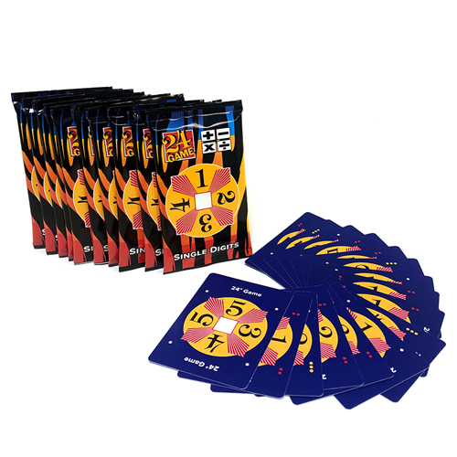 24® Game Single Digits Mini Card Packs