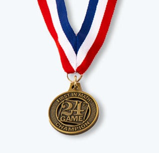 24® Game Logo "Gold" Medal