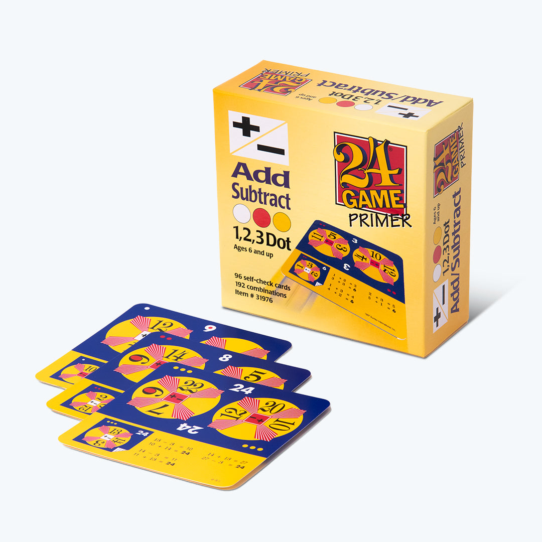 Add / Subtract Primer (Ages 6+), 96-Card Deck