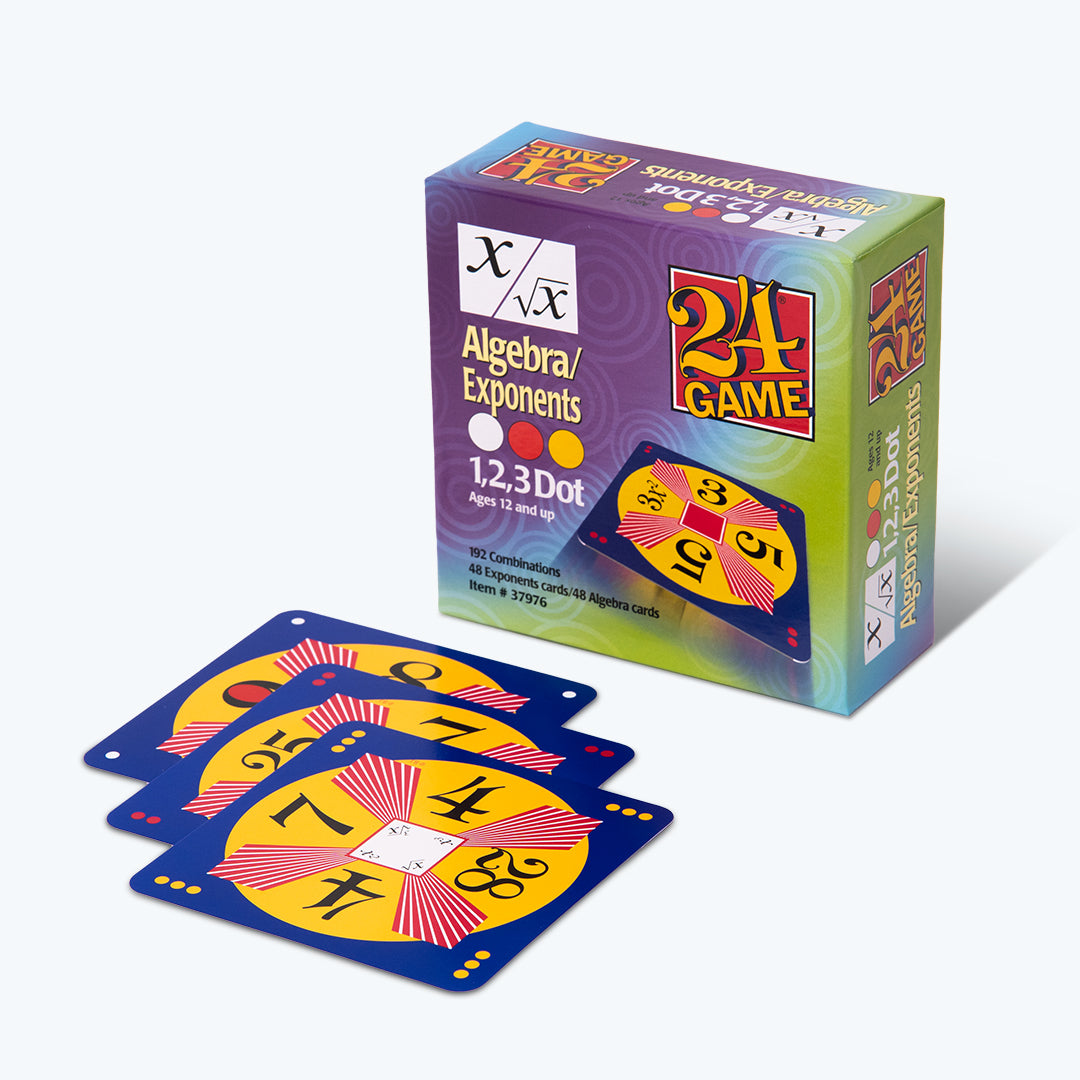 Algebra / Exponents (Ages 12+), 96-Card Deck