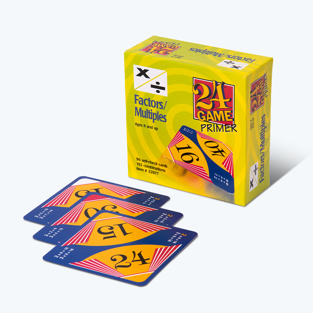 Factors / Multiples (Ages 8+), 96-Card Deck