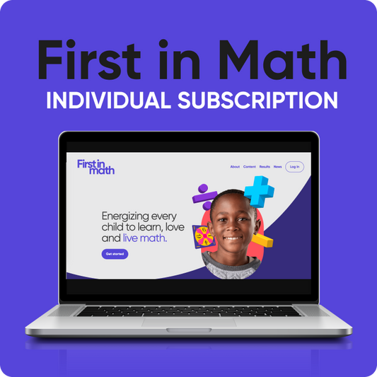 First in Math Individual Subscription (12 Months)