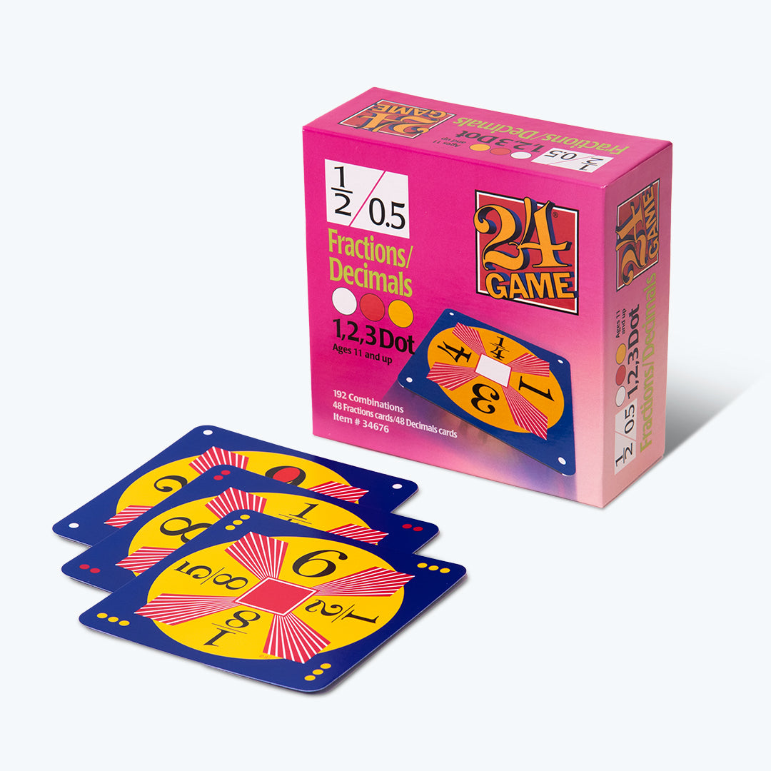 Fractions / Decimals (Ages 11+), 96-Card Deck